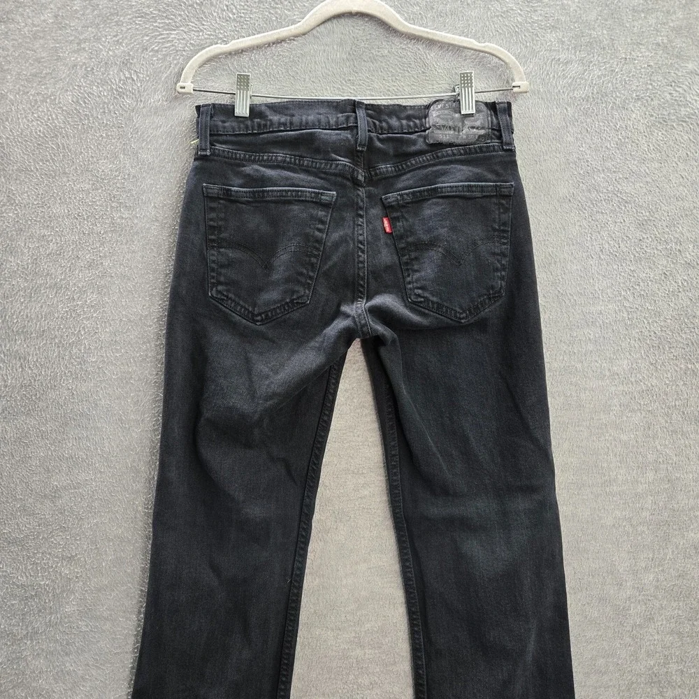 Levi's 511 Men Jeans 30x30 Blue Denim‎ Slim Straight Pockets Mid Rise Dark Wash
